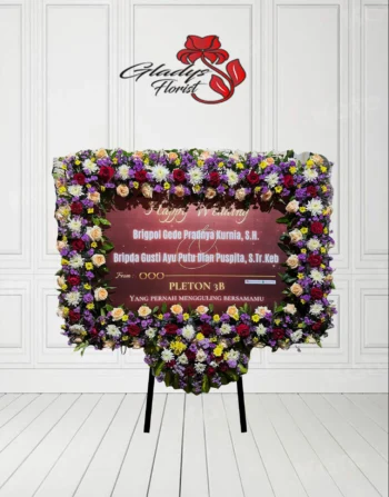 Karangan Bunga Papan Wedding/ Pernikahan Banda Aceh