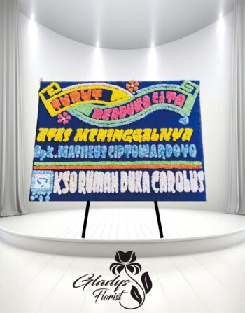 Papan Bunga Duka Cita Murah Medan