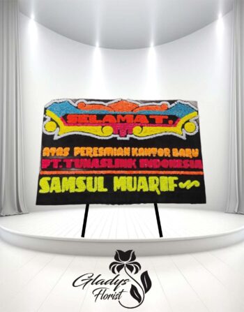 Karangan Bunga Papan Wedding/  Pernikahan Lubuklinggau